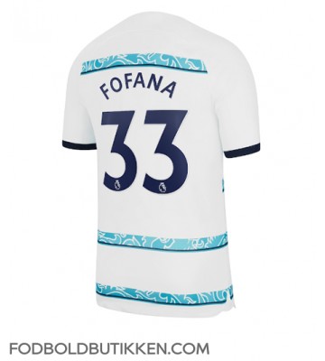 Chelsea Wesley Fofana #33 Udebanetrøje 2022-23 Kortærmet